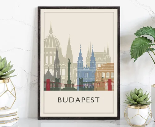 Miniatura 9 de Póster de ilustración de Lisboa, póster de horizonte de Lisboa Portugal, impresión de paisaje urbano y monumento, arte de pared para el hogar