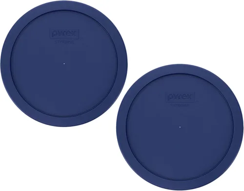 Miniatura 6 de Pyrex 7402-PC 6/7-Cup Tapas de repuesto azules para almacenamiento de alimentos (paquete de 4) - Fabricado en Estados Unidos