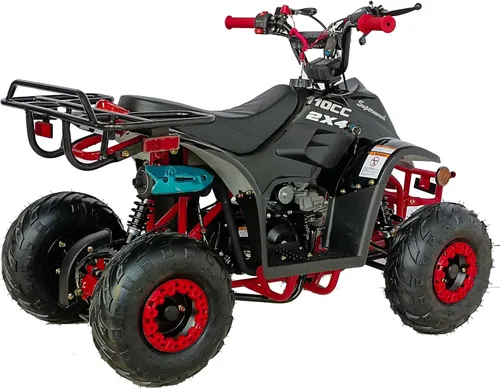 Miniatura 5 de HHH 110cc ATV Boulder 110B1 Gas Quad Youth Niños completamente automáticos 4 Wheeler