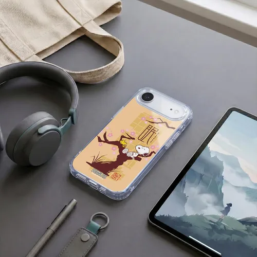 Miniatura 144 de Carcasa de gel para iPhone 7 Plus/iPhone 8 Plus, diseño de Snoopy Oriental de Peanuts, Badges