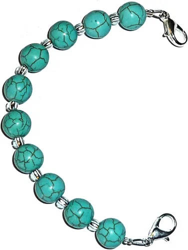 Miniatura 2 de Hidden Hollow Beads Pulsera de repuesto intercambiable con cuentas de 6.5 o 5.5 pulgadas para mujer, identificación vital