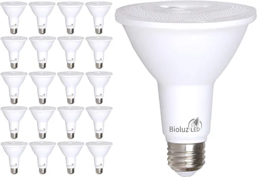 Miniatura 5 de Bioluz LED PAR38 Bombilla LED de 13 W (equivalente a 120 W), bombillas LED regulables de 5000 K, luces LED para interiores y exteriores, repuesto