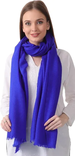 Miniatura 56 de 100% puro CASHMERE 2PLY BUFANDA/STOLE, HERRINGBONE SUPER SUAVE, GRUESO, LIGERO, PASHMINA