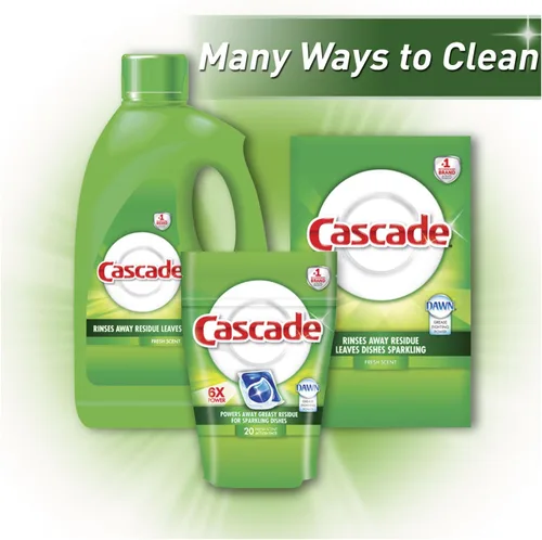 Miniatura 2 de Cascade Detergente para lavavajillas – Polvo – 60 oz (3.75 libras) – 1/cada uno – Blanco