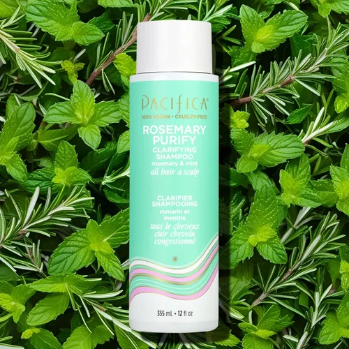 Miniatura 10 de Pacifica Champú Clarificante – Champú Purificante y Revigorante de Romero con Menta Calmante para Desintoxicar el Cabello y el Cuero Cabelludo, Sin