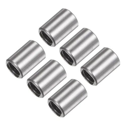 uxcell 6 rodamientos de bolas lineales LM3UU, diámetro de diámetro de 0.118 in, diámetro exterior de 0.276 in, longitud de 0.394 in, rodamiento de