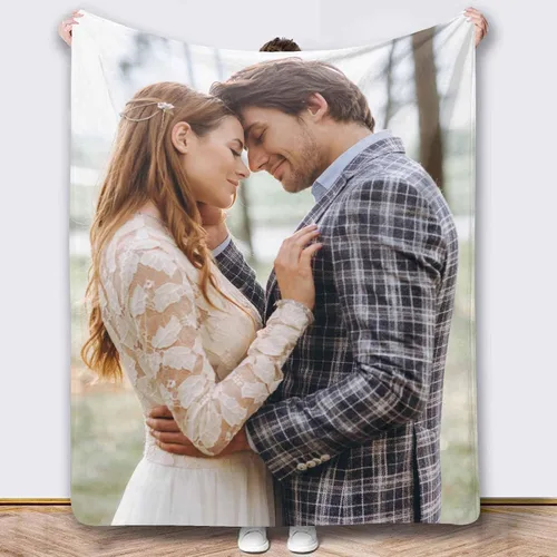 Miniatura 9 de Mantas de fotos, 5 fotos, mantas y mantas personalizadas, manta de fotos personalizada, regalos para familiares, amigos, hombres, mujeres y niños