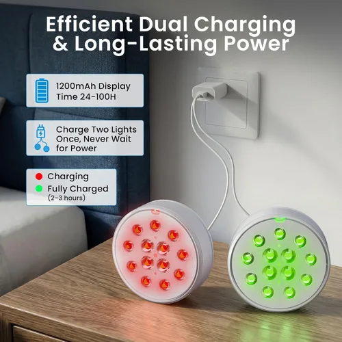 Miniatura 4 de LOFTEK Luces LED sumergibles con control remoto, 13 luces LED recargables para piscina enterrada sobre el suelo, IP68 impermeable 16