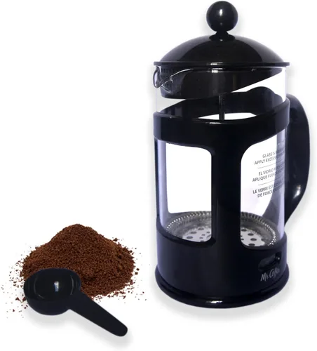 Miniatura 2 de Mr Coffee Brivio - Prensa de café, prensa francesa, 28 onzas, 4 gibso negro