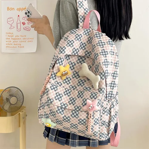 Miniatura 6 de Backpack For Women School Bag With Comfortable Strap Large Capacity Casual Daypack Book Bag