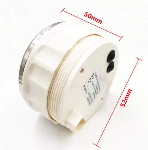 Miniatura 4 de Medidor digital universal de nivel de combustible de 2.047 in, 0-190 ohmios, 240-33 ohm, 240-30 ohm, 0-180 ohm, 10-180 ohmios de rango completo