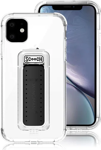 Miniatura 3 de Scooch Wingman - Funda con soporte de patas para iPhone 11 [Protección contra caídas de 10 pies] [Soporte de dos vías] Cubierta protectora, funciona