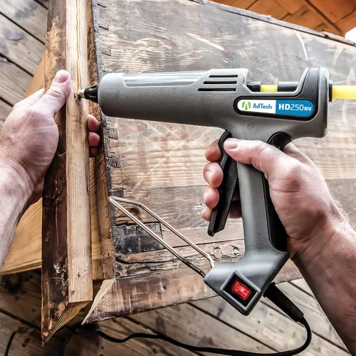 Miniatura 5 de AdTech Pegamento caliente industrial de alta temperatura de madera profesional del alto rendimiento pega 10" ámbar