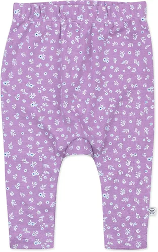 Miniatura 5 de HonestBaby Pantalones harén de algodón orgánico para niñas, paquete múltiple