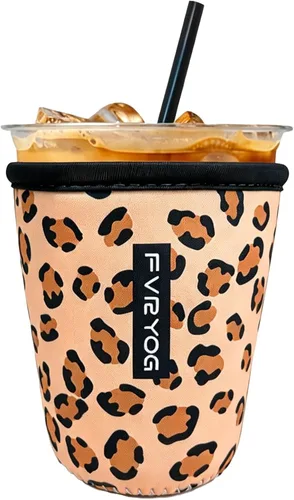 Miniatura 82 de Fundas de neopreno reutilizables aisladas para café helado, fundas para tazas de café helado, fundas para bebidas heladas y calientes