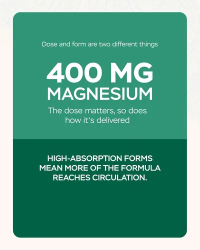 Miniatura 8 de Complejo de magnesio para mujeres – Magnesio para dormir, 610 mg avanzado con glicinato, citrato y vitamina B6 para una absorción 3X + 5-HTP – Apoya