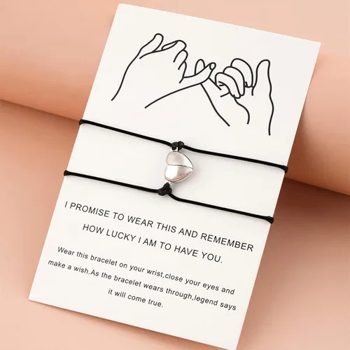 Miniatura 2 de 2 pulseras magnéticas para parejas para mujeres, hombres, atracción del sol y la luna, pulseras a juego, regalos para enamorados, para novio, novia