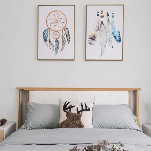 Miniatura 2 de Panel de pared 3D con textura de lino para despegar y pegar, impermeable, adecuado para decoración de pared de sala de estar y dormitorio