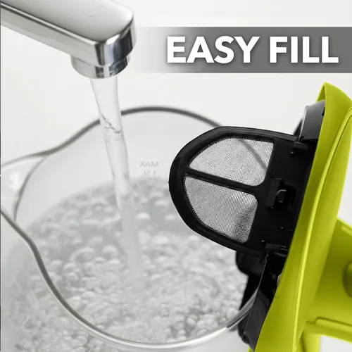 Miniatura 6 de Ovente Tetera de 1.5 litros libre de BPA, cristal, inalámbrica, eléctrica Verde