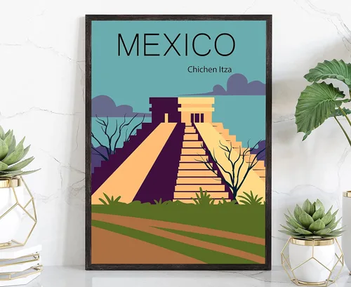 Miniatura 44 de Póster de viaje de La Habana Cuba, póster de Cuba Habana, póster de paisaje urbano y monumento de la Habana, arte de pared para el hogar, decoración