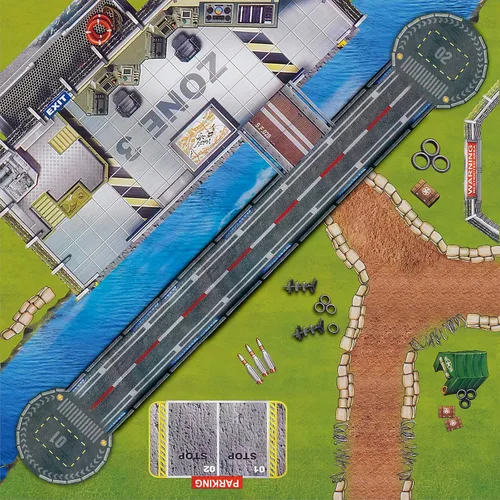 Miniatura 7 de Juego de base militar de 47 piezas, juego de hombres del ejército con accesorios de vehículos, soldado ejército y mapa de juego, mini tanque