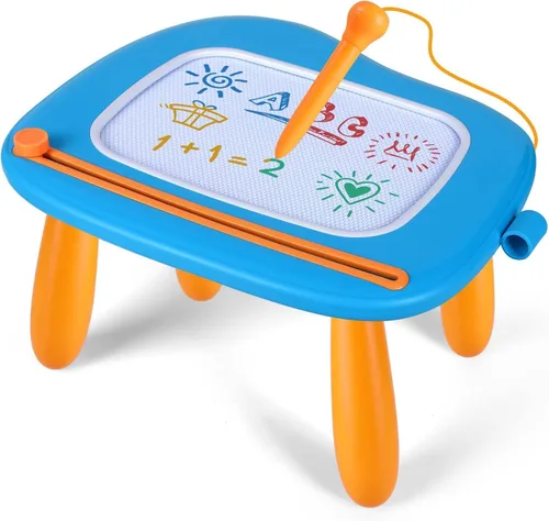Smasiagon - Pizarra magnética para niños - Juguetes para niños pequeños de 1 a 2 años, niños y niñas - Juguetes educativos de aprendizaje para bebés