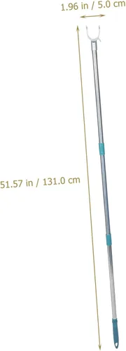 Miniatura 8 de WOONEKY Costura del carril de ropa de plástico Alargar