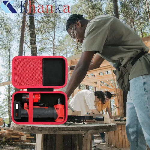 Miniatura 8 de khanka Funda rígida para Milwaukee Electric – M12 Fuel 1/4 pulgadas en ángulo recto para amoladora de troqueles (Milwaukee 3485-20), solo funda