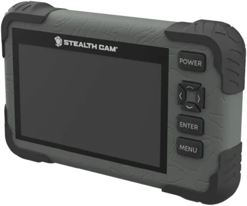 Stealth Cam Lector de tarjetas SD/foto y visor de video HD 1080P | Carcasa duradera resistente al agua | Pantalla LCD a color de 4.3 pulgadas |