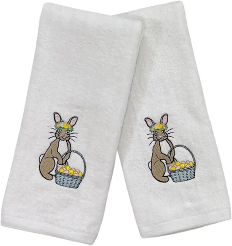 Miniatura 17 de Serafina Home Toallas de mano de baño irlandesas del día de San Patricio: suave y absorbente para invitados de cocina con bordado de trébol verde