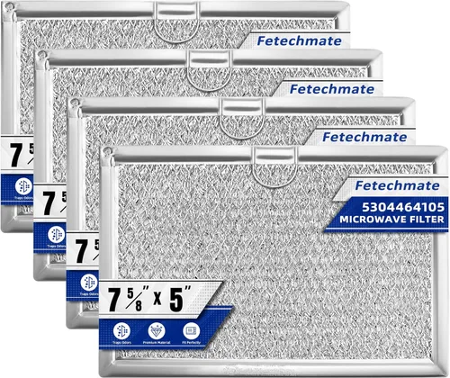 Miniatura 7 de WB06X10608 5304464105 - Filtro de grasa para microondas de 7-5/8 x 5 pulgadas, apto para microondas Frigi-daire G-E L-G Reemplazo de microondas