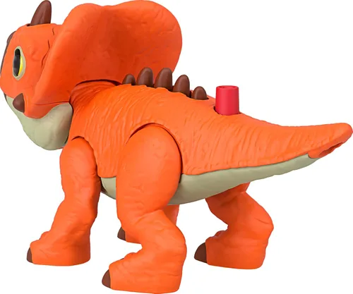 Miniatura 6 de Fisher-Price Imaginext Jurassic World Figura de acción de dinosaurio con movimiento activado por niños y espinas crecientes, juguete de dino