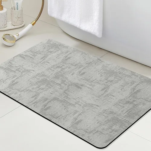 Miniatura 67 de ACCUMTEK Alfombrilla de Baño Ultra Delgada, Alfombrillas de Baño Antideslizantes con Respaldo Mejorado para Colocar Bajo la Puerta, Alfombras