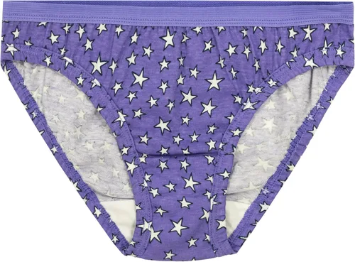 Miniatura 5 de Fruit of the Loom - Paquete múltiple de ropa interior de algodón tipo bikini para niñas