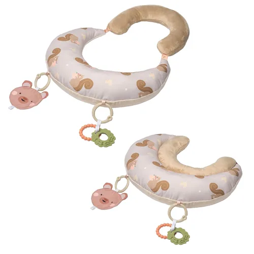 Miniatura 10 de Almohada Taf Toys para Tiempo de Barriga de Bebé con Ergonomía, Mordedor y Fortalecimiento del Cuello para Bebés Recién Nacidos, Juguete Sensorial