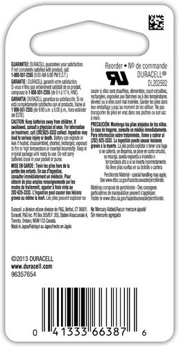 Miniatura 3 de Duracell Pilas de botón de moneda 2025, 2 unidades (paquete de 6)