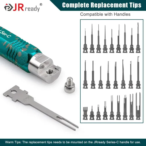 Miniatura 5 de JRready ST5278 Puntas de Repuesto para Herramienta de Extracción de Pines 26 Piezas Puntas de Herramienta Extractora de Pines Herramienta de St5278