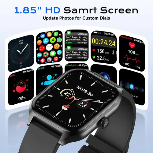 Miniatura 7 de ChatGPT - Reloj inteligente de traducción AI, pantalla AMOLED, reloj de fitness, relojes para hombres y mujeres, aleación de titanio IP68