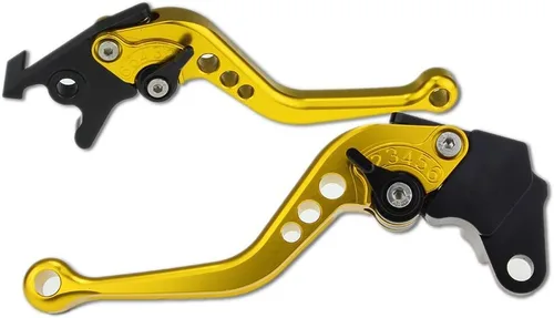 Miniatura 3 de Krace Juego de palancas de freno de embrague de motocicleta para Suzuki GS500 E F 1989-2009, GSF 600S BANDIT 1996-2003 w. 7/8 "0.866 in empuñaduras