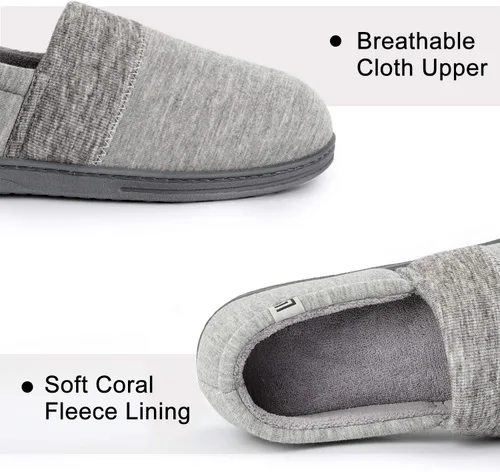 Miniatura 4 de FamilyFairy Pantuflas cómodas y ligeras de espuma viscoelástica antideslizantes para interiores y exteriores