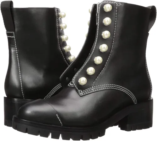 Miniatura 8 de 3.1 Phillip Lim Bota con cremallera para mujer Hayett-Lug Sole con perlas Tobillo