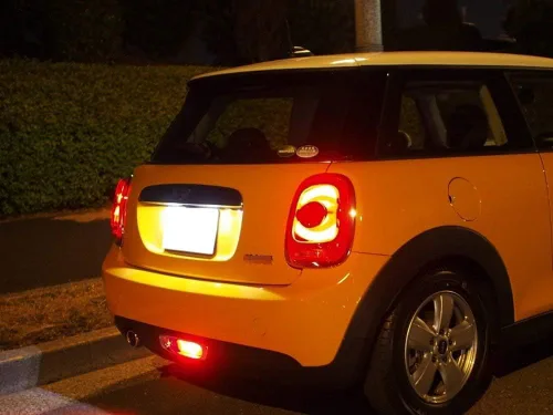 Miniatura 5 de iJDMTOY Kit de habilitación de lámpara antiniebla trasera LED compatible con MINI Cooper R56 R57 R58 F59 F55 F56 F57, incluye (1) bombilla LED