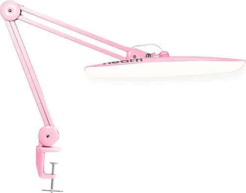 Miniatura 14 de Neatfi Lámpara de escritorio LED XL Cabeza de 20 pulgadas de ancho (blanco-2, CCT con abrazadera)