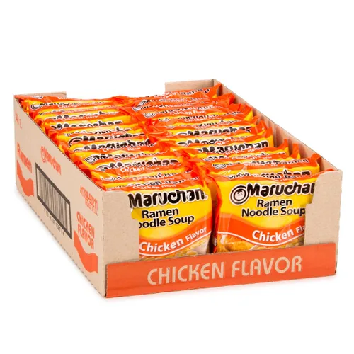 Miniatura 18 de Maruchan Ramen - Fideos de pollo cremosos picantes, fideos picantes - Estilo salteado, salsa atrevida inspirada en Corea, rico sabor, fabricado