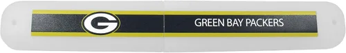 Miniatura 4 de Siskiyou Sports NFL Green Bay Packers - Juego de cepillo de dientes y estuche de viaje, unisex, color blanco, talla única Perfect for travel