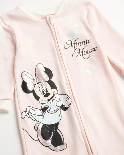 Miniatura 2 de Disney Mameluco de Minnie Mouse para bebé niña paquete de 2 mamelucos con pies 0-9 meses