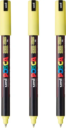 Miniatura 19 de Posca PC-1MR - Marcadores de pintura a base de agua, punta extra fina (0,7 mm), color albaricoque, paquete de 3