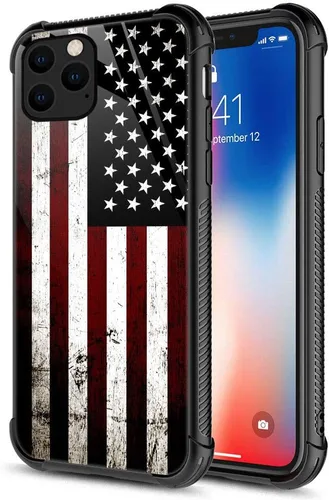 Miniatura 26 de ZHEGAILIAN Funda compatible con iPhone 12/12 Pro, funda de invasión de vaca alienígena OVNI, parte trasera de vidrio templado + funda protectora