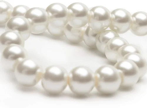 Miniatura 3 de Gionforsy Collar de perlas blancas para mujer, collar de perlas para boda