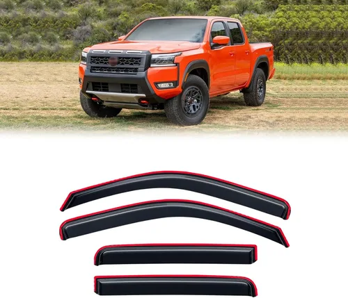 Miniatura 146 de Protectores de lluvia en canal para Jeep Grand Cherokee L 2021-2026, protectores de visera de ventana, deflector de ventilación, sombra viento humo